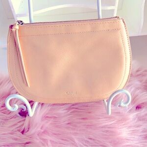 Chloe Large pink Pouch